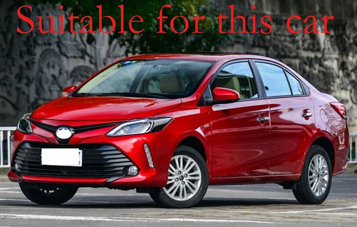 Для Toyota Vios XP150 Belta 2013 2014 2015 2016 2017 2018 пластиковые накладки на окно автомобиля