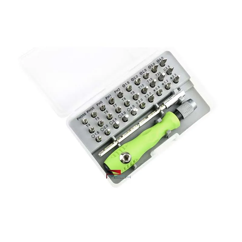 Прецизионные шестигранные звездообразные треугольные отвертки BAKU 30 в 1 набор