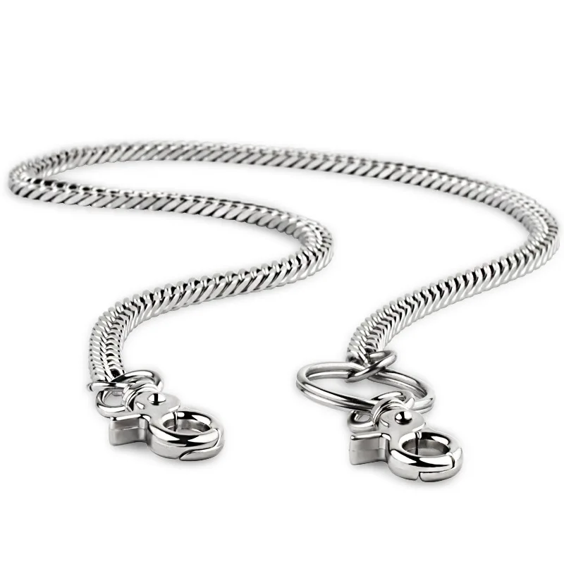 Брелок WIWI из нержавеющей стали с большим кольцом и брюками унисекс | Украшения