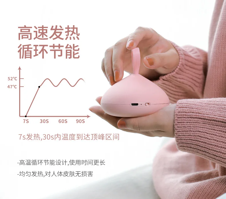 Шоколад пару булочки руки теплые, регулируемый теплые детские, mini USB зарядки подарок для мобильных устройств