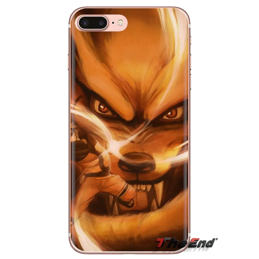 Курама Наруто удзумаки в кьюби для Xiaomi Redmi 4A S2 Note 3 S 4 4X5 6plus 7 6A Pro Pocophone F1 прозрачный