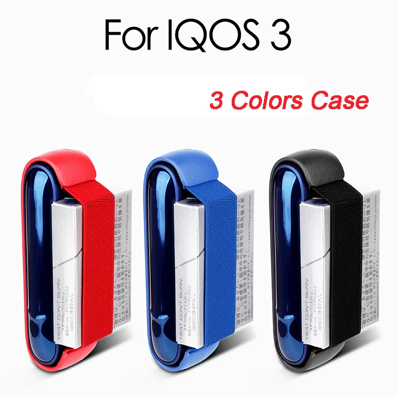 Гибкий чехол с зажимом для IQOS 3,0, коробка для сигарет, чехол для электронной сигареты IQOS