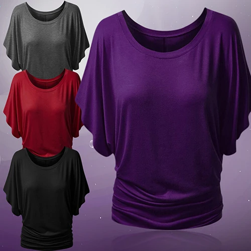 Женская футболка с вырезом лодочкой и длинным рукавом Повседневная открытыми