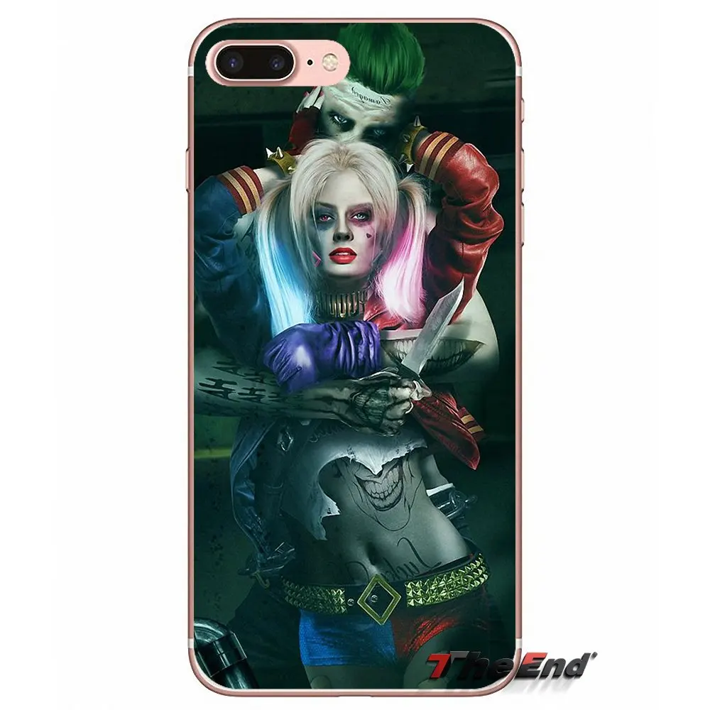 Harley Quinn плакат с джокером ТПУ силиконовый чехол для Huawei P Smart Y6 Pro P8 P9 P10 Nova P20 Lite Mini 2017