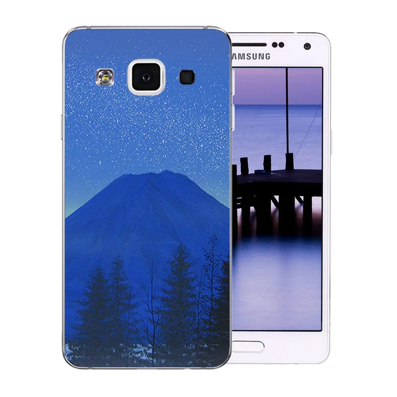Для Samsung Galaxy A5 2015 чехол для телефона задняя крышка Coque (5) A500 A5000 A500H A500F 5 0 &quotПейзаж
