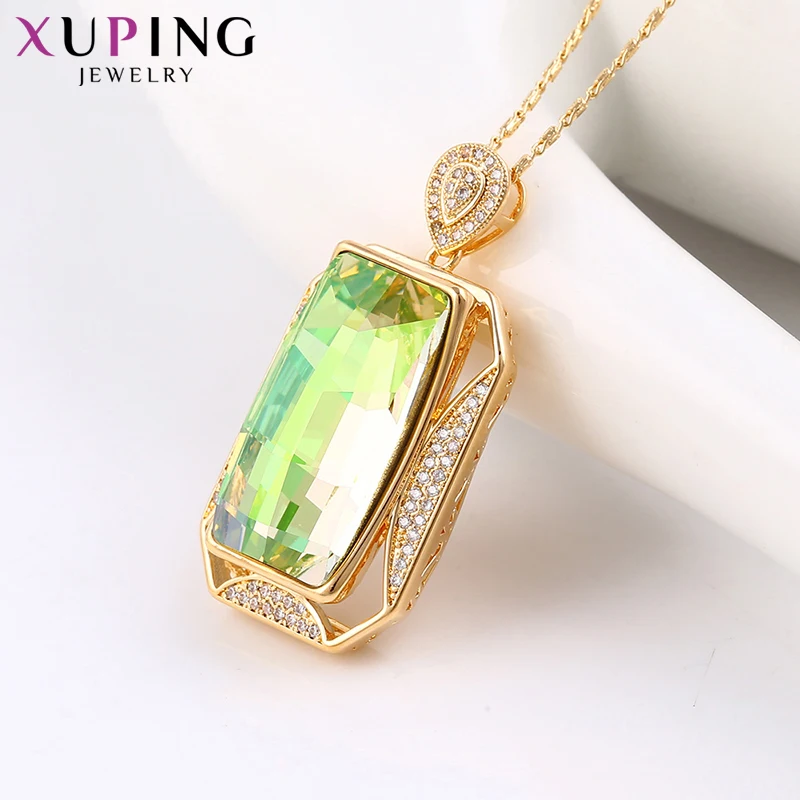 Xuping модные ювелирные изделия ожерелья с подвесками милые кристаллы от Swarovski
