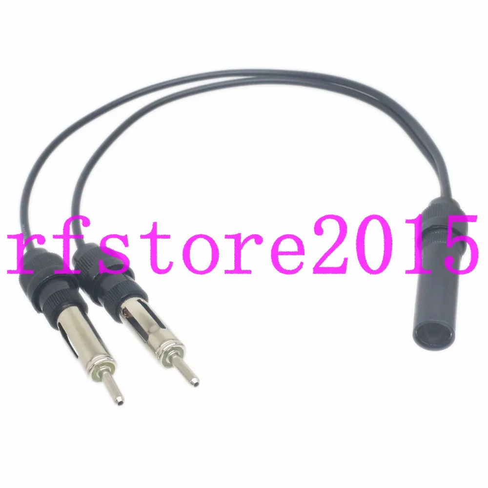 Автомобильный радиоприемник стерео DIN антенна сплиттер Y адаптер кабель 1 гнездо
