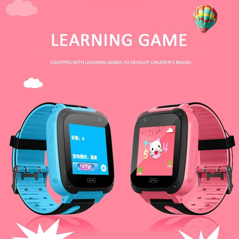 LIGE Anti-lost Children Smart Watch LED Color Screen SOS Monitoring Compatible With IOS And Android Phones | Электроника