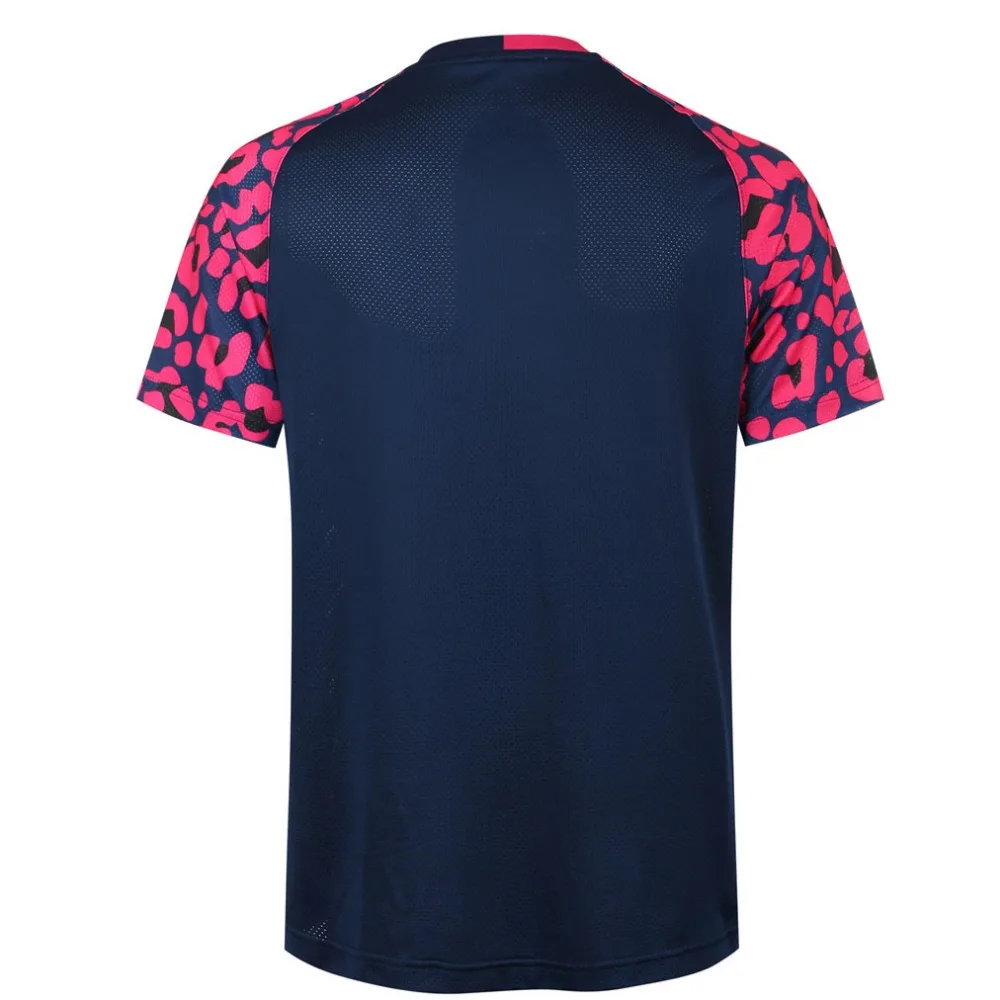 Новая Мужская/женская рубашка для бадминтона Спортивная футболка трикотажная