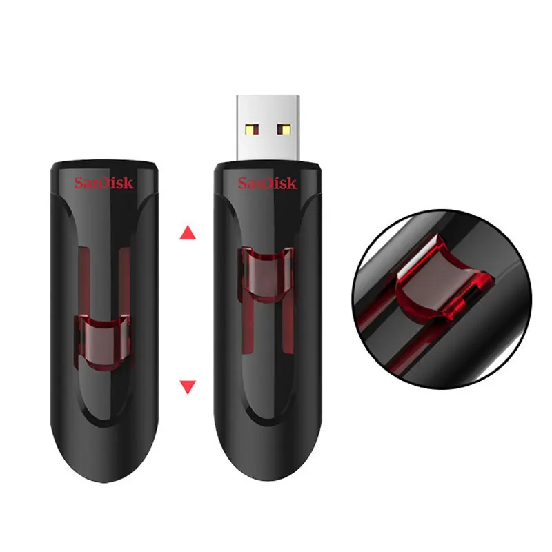 SanDisk флеш-накопитель USB 3,0, 16G, 32 ГБ, 64 ГБ, 128 ГБ, шифрование, флеш-накопитель, 256 ГБ, карта памяти, запоминающее устройство, u-диск