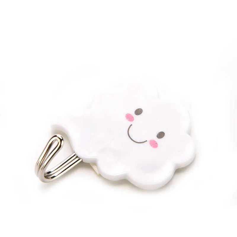 3 шт./лот милые самоклеющиеся настенные крючки в форме улыбающегося облака