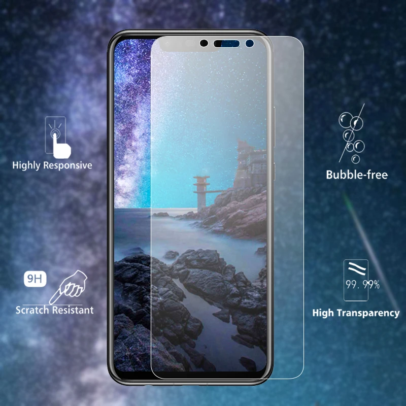 Защитное стекло для huawei honor 7c 6c 5c Защитная пленка экрана homor tremp 4c 3c 8c закаленное homer