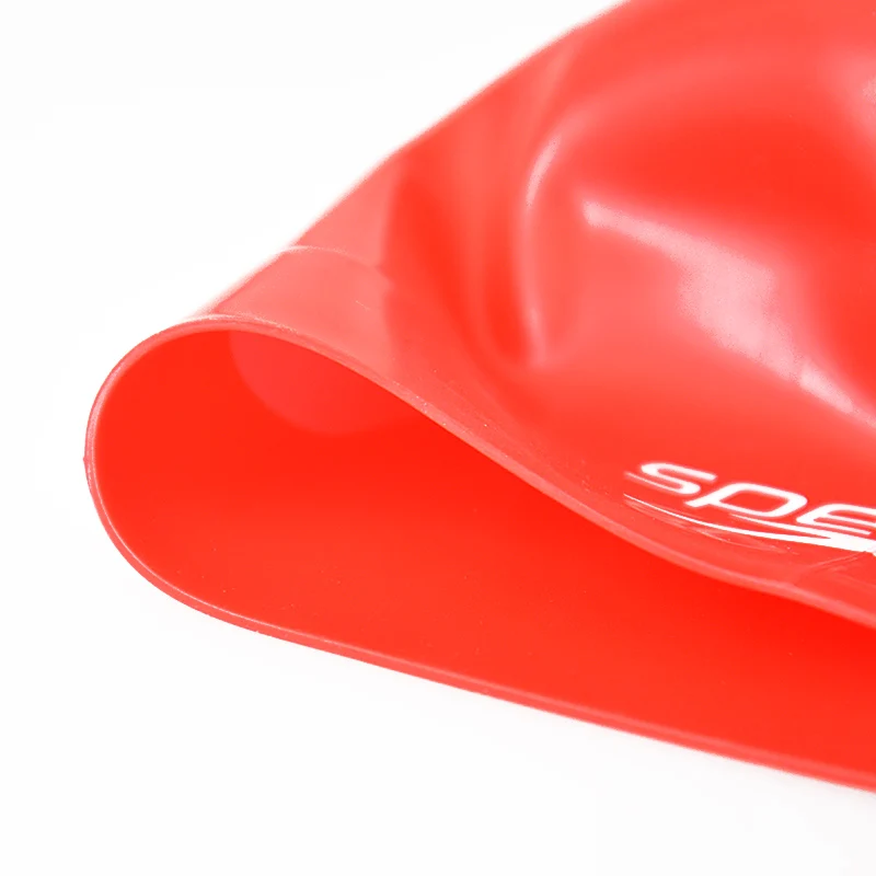 Speedo оригинальная силиконовая и водонепроницаемая шапочка для плавания Aqua V