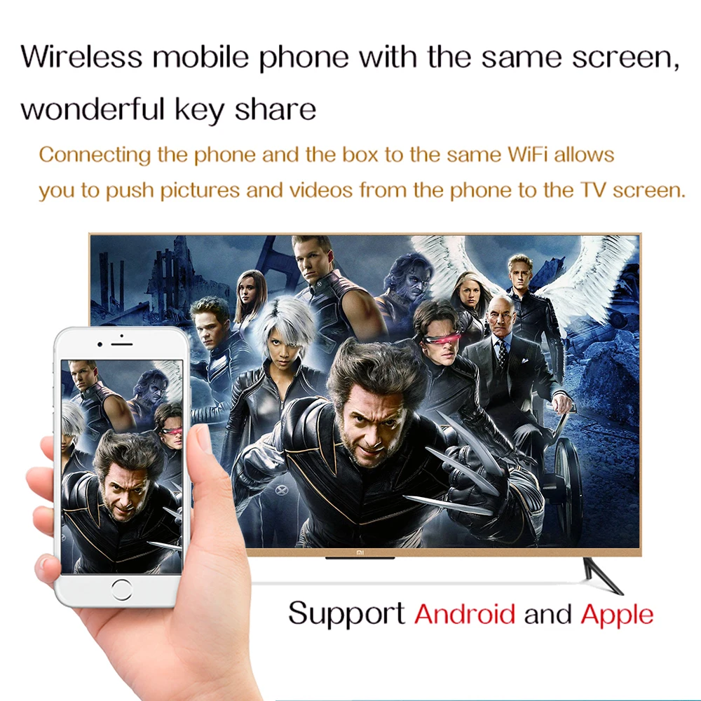 Приставка Смарт ТВ S905X2 4 + 64 ГБ 8 1/5 ГГц Wi Fi Bluetooth|ТВ-приставки и медиаплееры| |