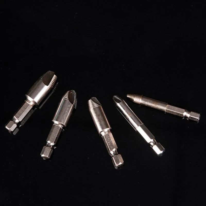 5 шт. шестигранный инструмент для удаления поврежденных винтов|countersink drill bit set|drill