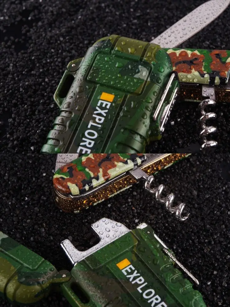 USB водостойкий двойной дуги зарядки импульса плазмы сигарета зажигалка Explorer