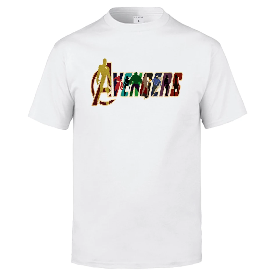 2019 новая футболка MARVEL Avengers Endgame для мужчин/женщин косплей Капитан Америка конец