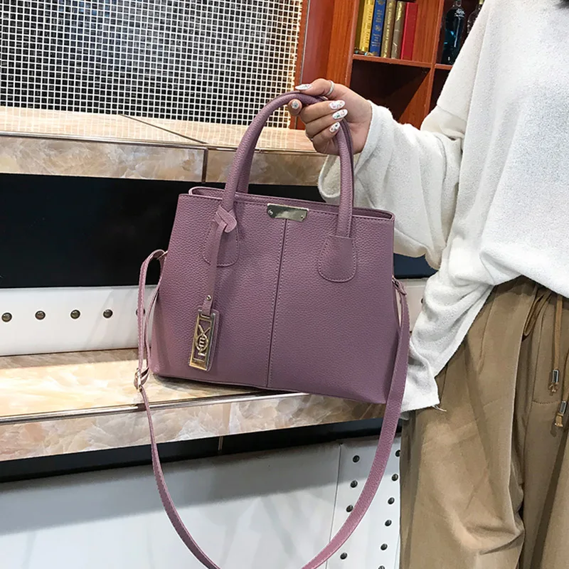Gaqiuma Litchi PU satchels Сумочка через плечо сумки кошелек 3 шт. один комплект для женщин