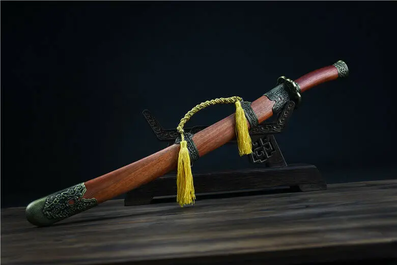 Острый меч мачете Nice Qing Dao синий Высокий клинок из марганцевой стали оболочка