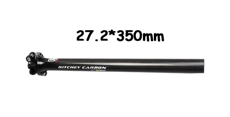 WCS3K glossy C Супер светильник Подседельный штырь для горного велосипеда карбоновый Подседельный штырь bicycel Подседельный штырь MTB дорожный Подседельный штырь для горного велосипеда 3k из углеродного волокна, 190g 27,2/31,6*400 мм freeshippin - Цвет: WCS3K glossy C