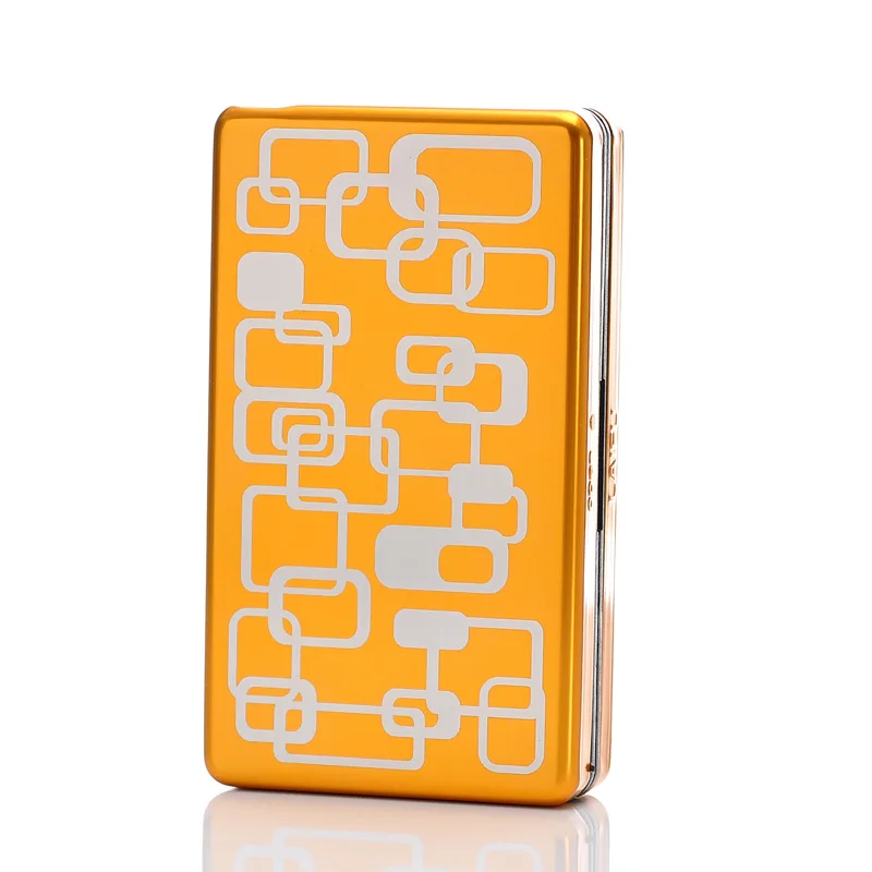 Алюминиевый держатель для сигарет коробка хранения 10 подарок мальчика|holder