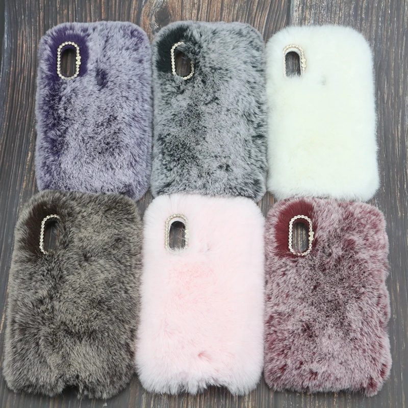 Пушистый Плюшевый чехол для телефона Etui Xiaomi Redmi 6 Pro мягкий силиконовый задней