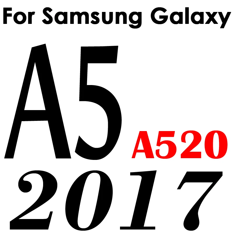 Прозрачная защитная пленка для задней камеры для samsung Galaxy A9 A7 A5 A3 A8 A6 Plus закаленное стекло - Цвет: A5 2017 A520