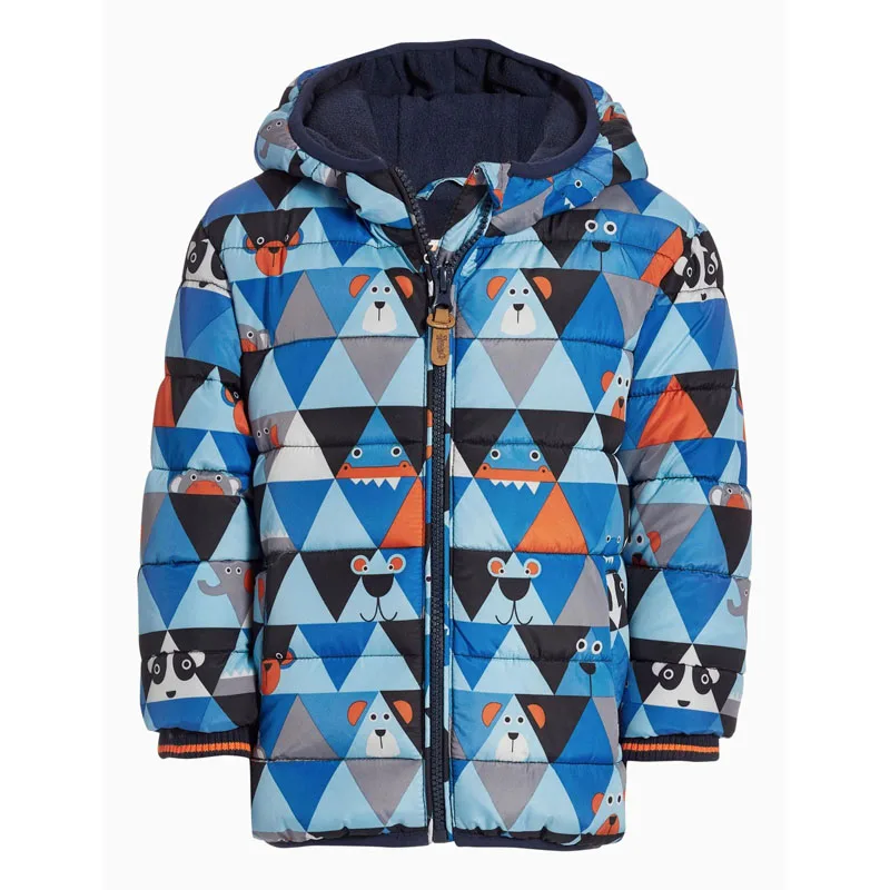 Новинка детское пальто с капюшоном для мальчиков детская зимняя плотная одежда