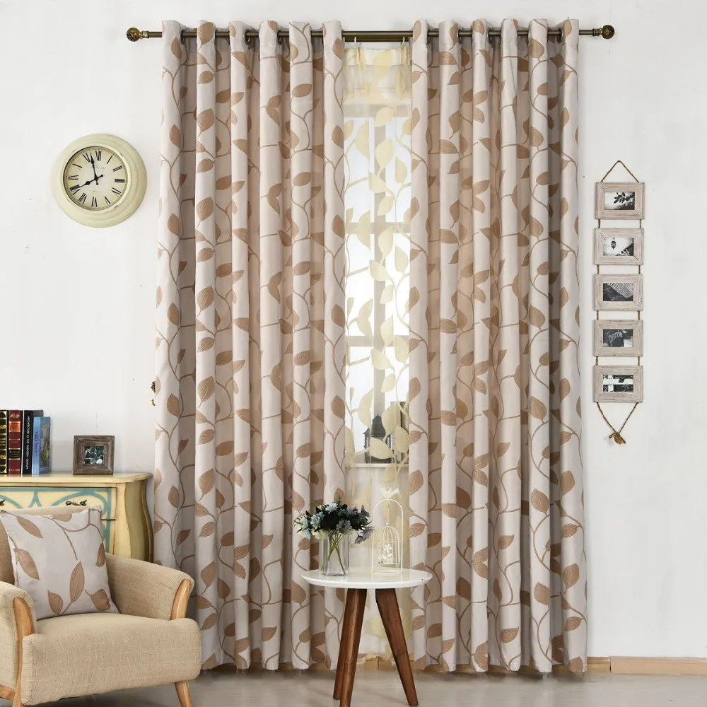 1 шт. жаккардовая ткань NAPEARL в европейском стиле для балкона|fabric for window|curtain fabriccurtain