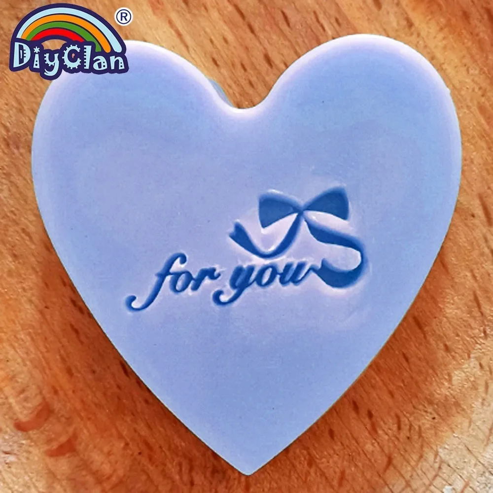 Для вас ручная работа изготовление мыла штамп Натуральный прозрачный сделай сам