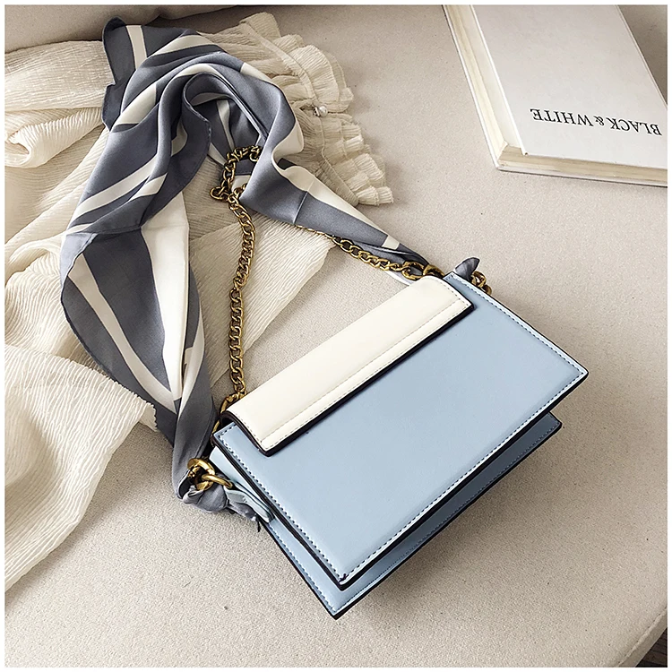 Luxury Handbags Women Bags Designer PU Leather Bags for Women Scarves Shoulder Strap Messenger Bags Crossbody Bags for Lady