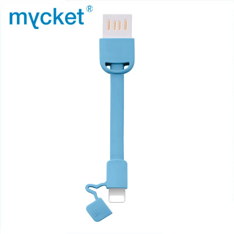 Myket мини брелок 3A USB кабель для быстрой зарядки и синхронизации данных для IPhone X 8 6 7 6s plus 5 iPad кабель для мобильного телефона