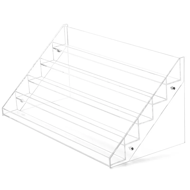 Прозрачный акриловый Органайзер для хранения лака ногтей подставка дисплея