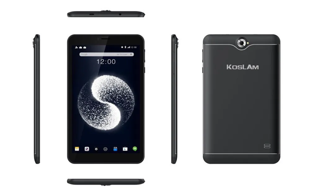 KOSLAM 7 дюймов Android 7,0 MTK 4 ядра планшетный ПК 1 Гб Оперативная память 8 ГБ Встроенная память два слота sim-карты AGPS WI-FI Bluetooth