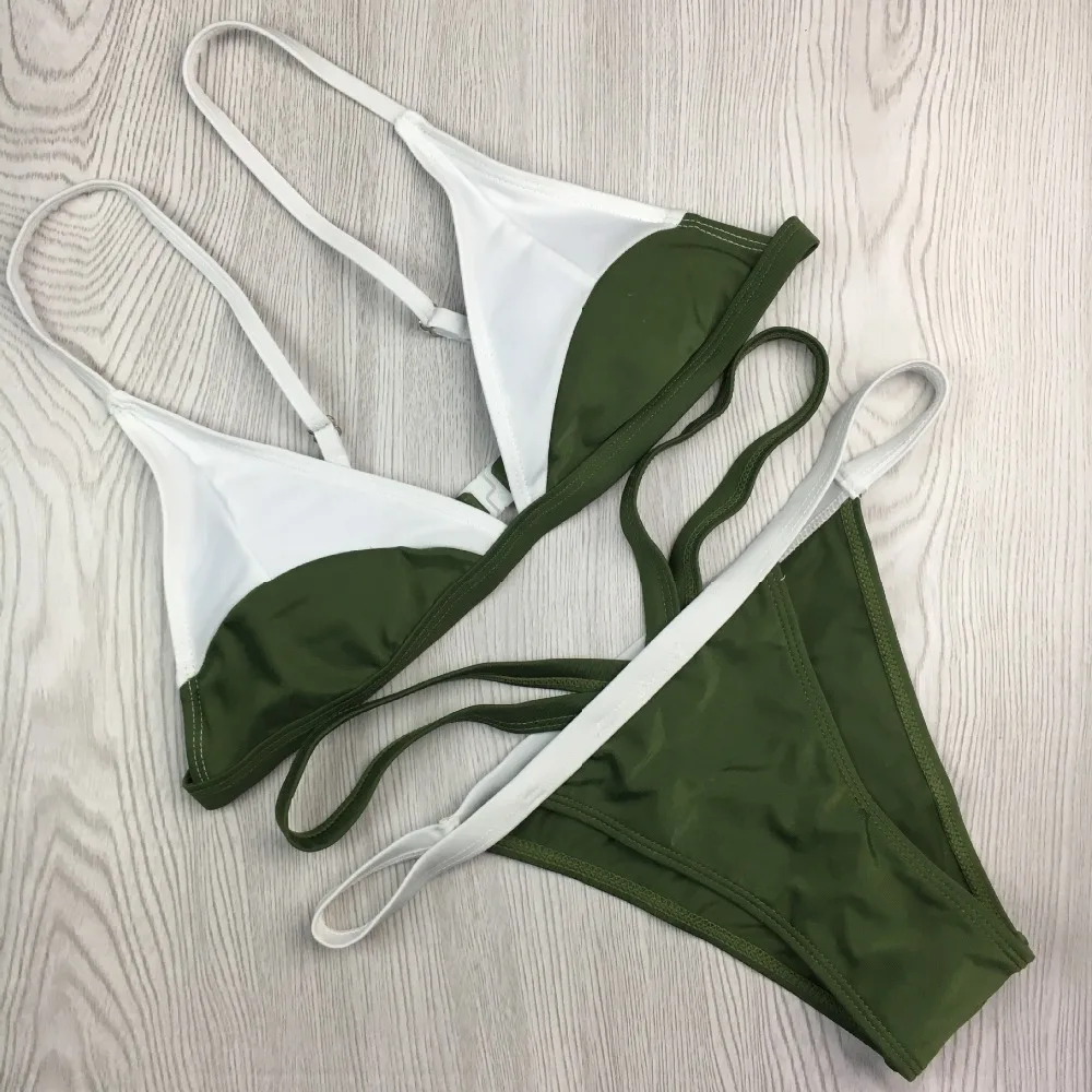 new European and American foreign trade sexy bikini fight color lady Agent Provocateur swimwear quick sell direct su | Женская одежда