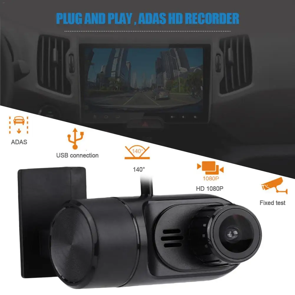 Мини Full HD 1080P автомобильный навигационный рекордер USB видеорегистратор для