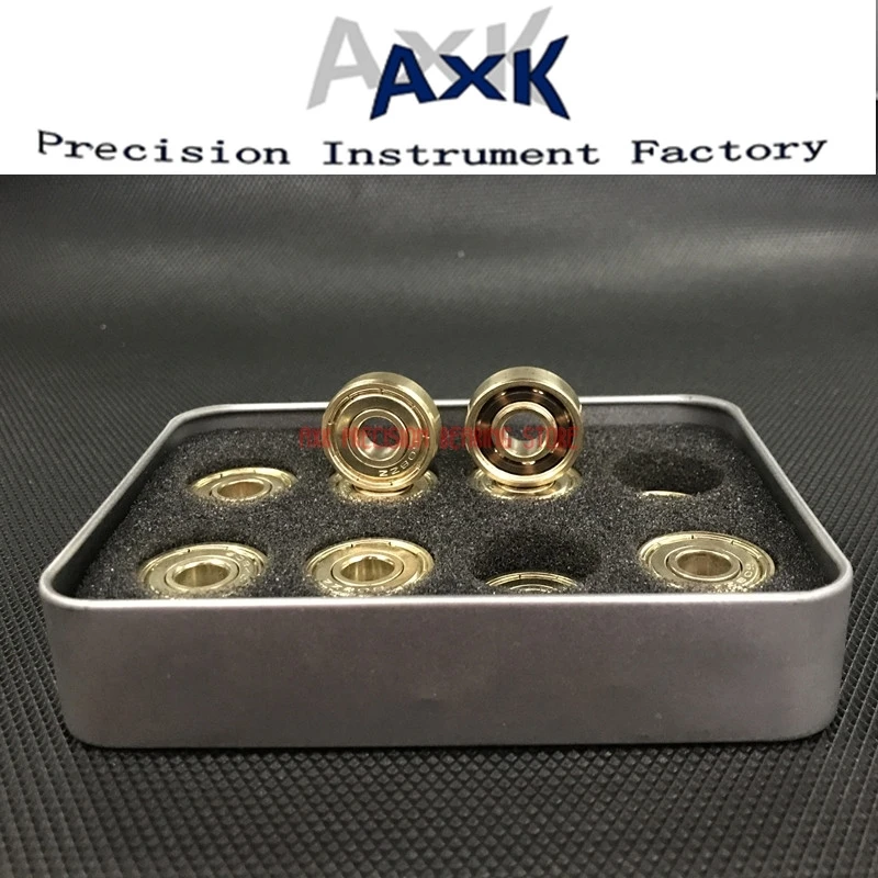 Реальные 608zz 608rs подшипник 8*22*7 мм(10 шт.) Abec-7 миниатюрная коляска 608 Zz 608-2rs мяч Roulement A Bille 608z
