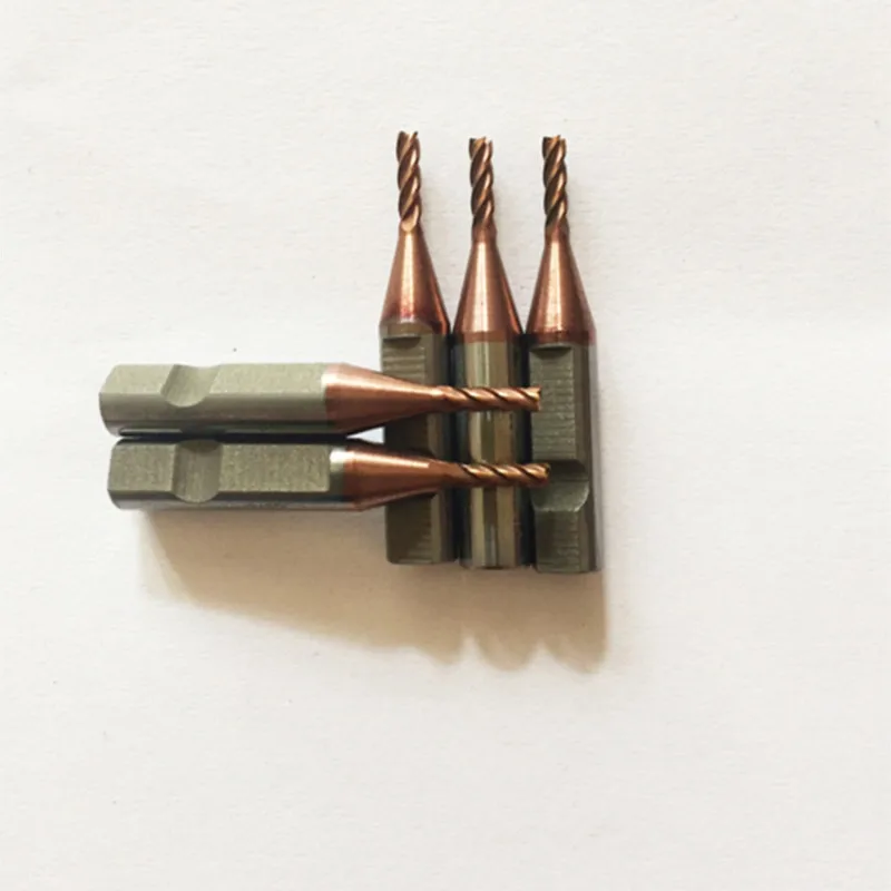 4-зубчатый карбидный концевой Фрезерный резак 2 0 мм для режущих машин V8/X6 key (5