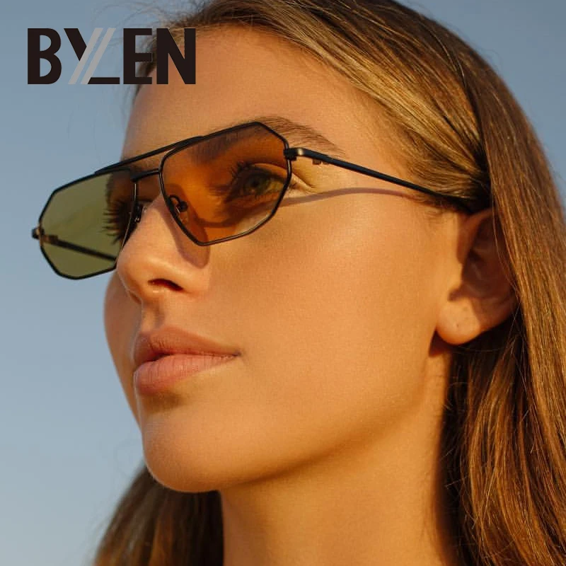 

Small Sunglasses Women Vintage Rectangle Sunglass Metal Polygon Retro Ladies Shades Punk Sunnies Brand Designer Sun Glasses