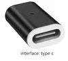 Black Without Plug Адаптер с магнитным зарядным устройством типа C для samsung iPhone Xiaomi huawei - Цвет: Black Without Plug