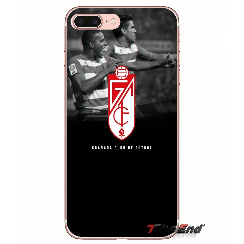 Чехол для iPhone X 4 4S 5 5S 5C SE 6 6S 7 8 Plus Samsung Galaxy J1 J3 J5 J7 A3 A5 2016 2017 Granada CF с логотипом La Liga