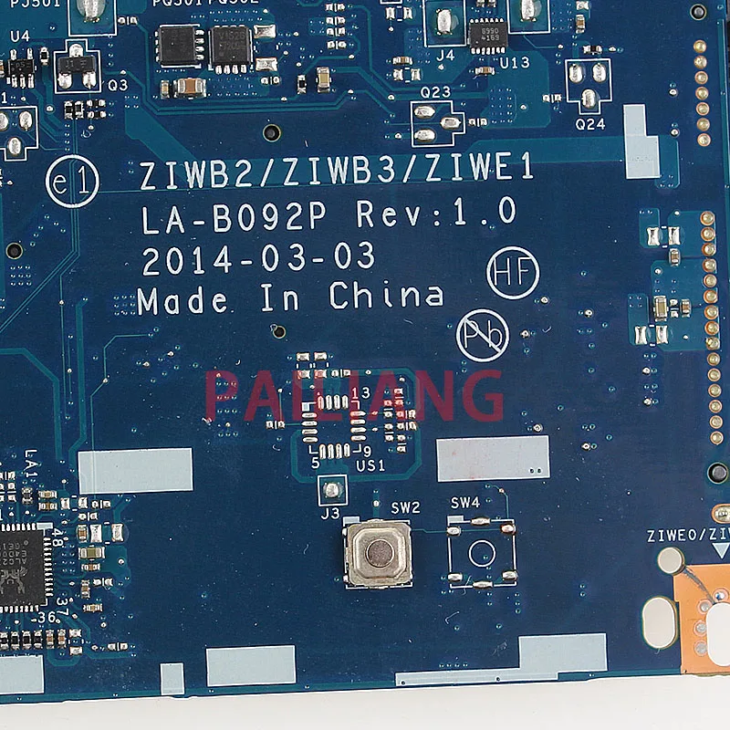 PAILIANG  Lenovo B40-70 14  I3 PC   ZIWB2/ZIWB3/ZIWE1 LA-B092P tesed DDR3