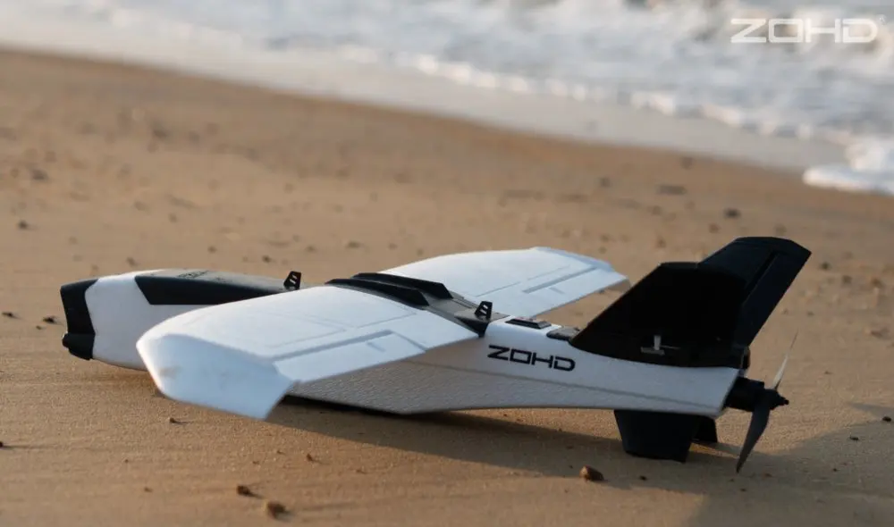 ZOHD Talon GT Rebel 40A w/5 V 3A 1000mm размах крыльев V-Tail BEPP складывающийся гексакоптер FLV RC самолет Летающий крыло PNP