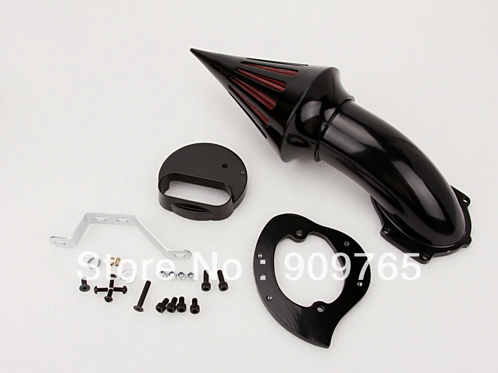 Черный воздушный фильтр с шипами двигателя комплект впускных фильтров для Yamaha V