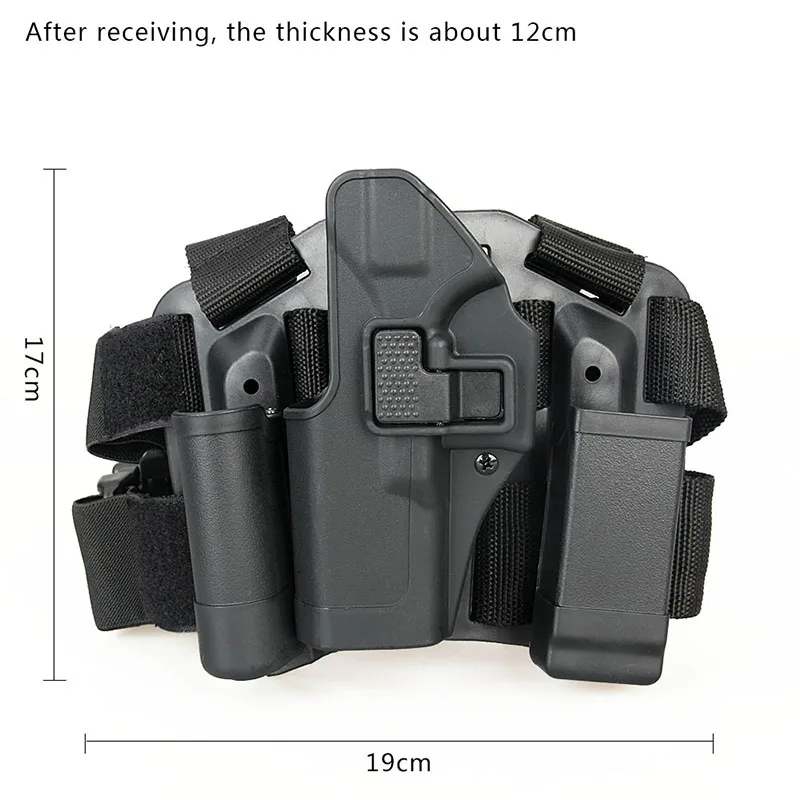 PPT левой кобуре для Glock 17 с платформе подсумок Охота Стрельба соревнований CS GZ7