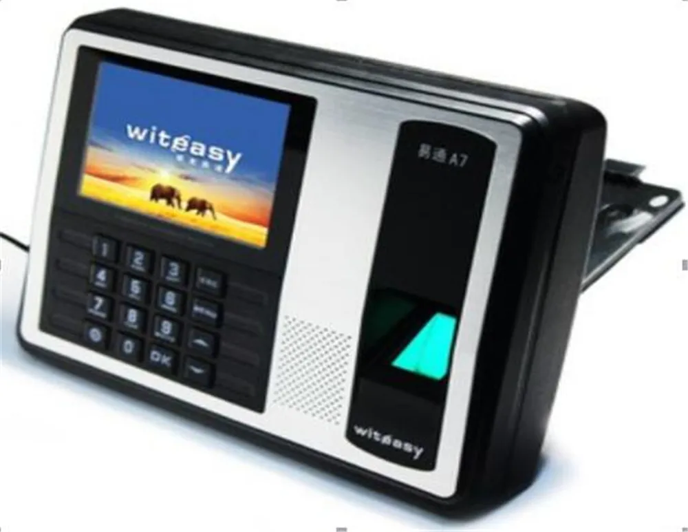 4 Inch Color Monitor Fingerprint/Password/ID Card Time Attendance A7 | Безопасность и защита