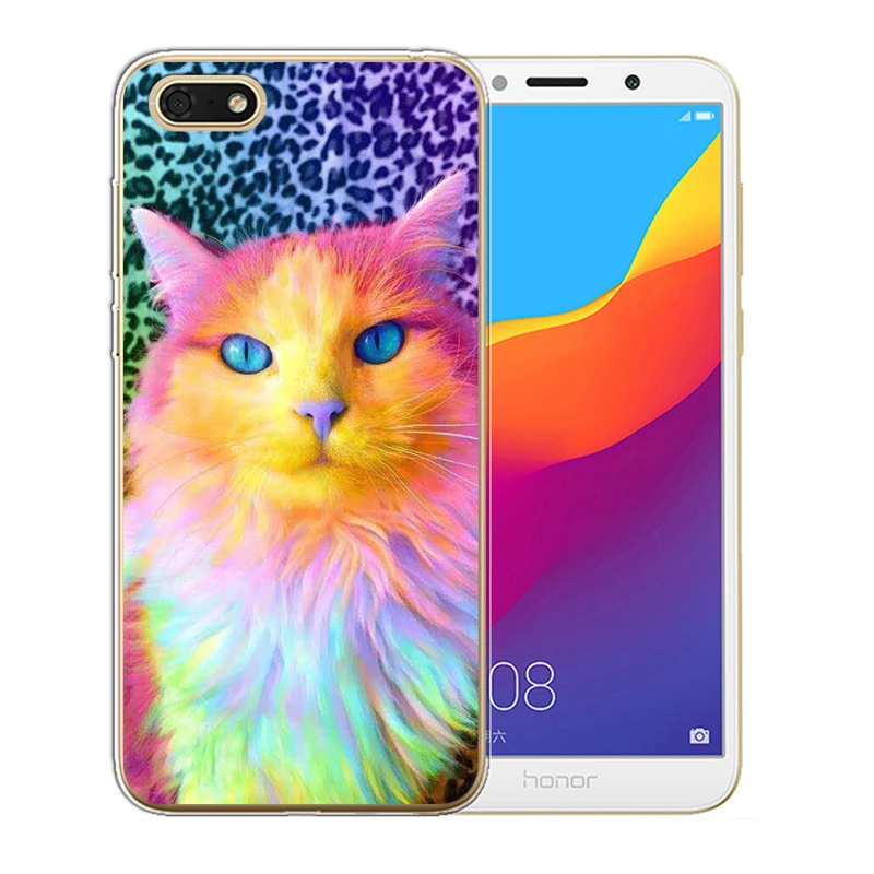 For Huawei Honor 7C 7A Pro 8 Lite 8X 9 10 Nova 2 Plus 3 3i Y5 II Y6 Y3 2017 Prime 2018 Phone Case cover Cartoon cute |