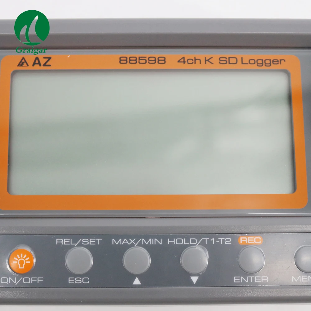 Портативный 4-канальный термопарный регистратор AZ88598 типа K данных SD-карты
