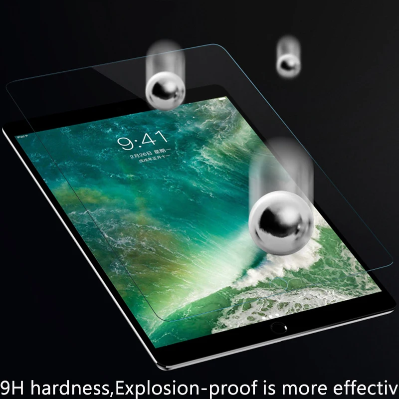 1 шт. 2.5D закаленное Стекло для Apple iPad 2/3/4 iPad 5 Air iPad 1 2 Mini3 4 7,9 9,7 10,5 защитный экран для планшета защитная пленка