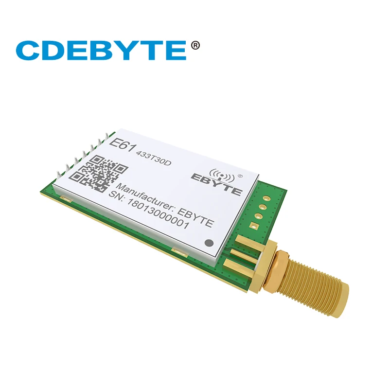 E61 433T30D 433mhz 1W SMA IoT uhf беспроводной трансивер CDEBYTE 30 дБм передатчик и приемник rf